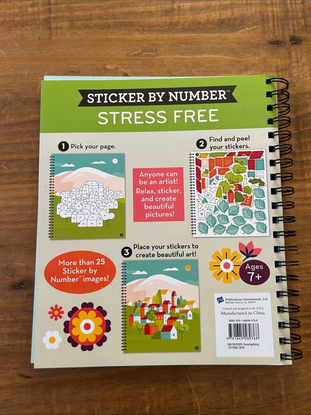 Sticker by Number Stress Free - Picture 2 of 3